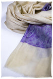 Khadija Paisley Frontière Pashmina Cashmere Scarf