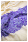 Khadija Paisley Frontière Pashmina Cashmere Scarf