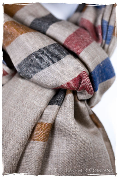 The Graham - Handloom Pashmina Cashmere Scarf