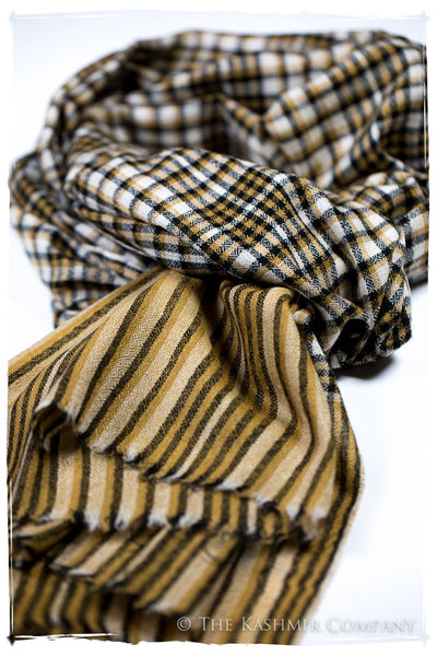 The Livingston - Handloom Pashmina Cashmere Scarf