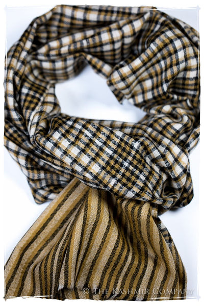 The Livingston - Handloom Pashmina Cashmere Scarf