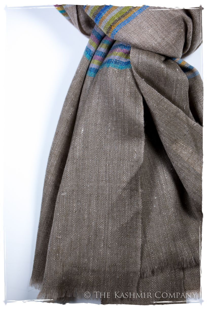 The Hepburn - Handloom Pashmina Cashmere Scarf