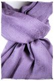Orchid Mist Paisley Kashmir Wool Scarf