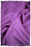 Purple Wine Paisley Kashmir Wool Scarf