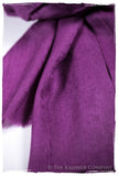 Purple Wine Paisley Kashmir Wool Scarf