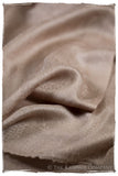 Frosted Almond Paisley Kashmir Wool Scarf