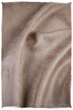 Frosted Almond Paisley Kashmir Wool Scarf