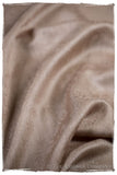 Frosted Almond Paisley Kashmir Wool Scarf