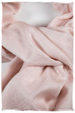 Pink Champagne Paisley Kashmir Wool Scarf
