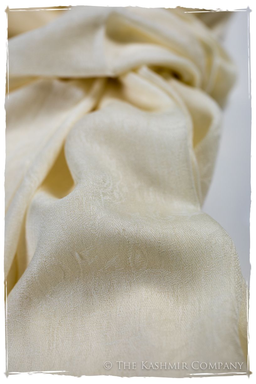 Afterglow Paisley Kashmir Wool Scarf