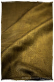 Bronze Mist Paisley Kashmir Wool Scarf