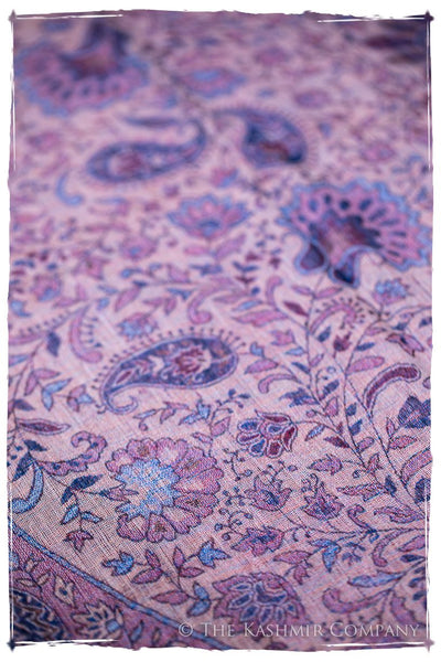 Adelasia Paisley Reversible Kashmir Wool Scarf