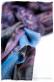 Adelasia Paisley Reversible Kashmir Wool Scarf