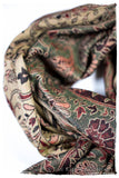 Adriana Paisley Reversible Kashmir Wool Scarf