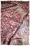 Annamaria Paisley Reversible Kashmir Wool Scarf
