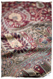 Annamaria Paisley Reversible Kashmir Wool Scarf