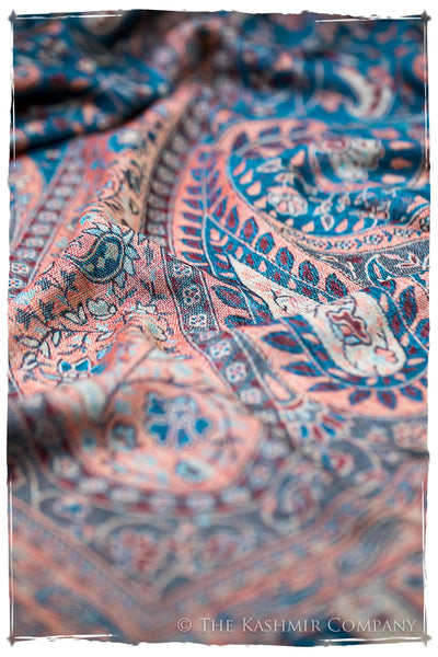 Antonietta Paisley Reversible Kashmir Wool Scarf