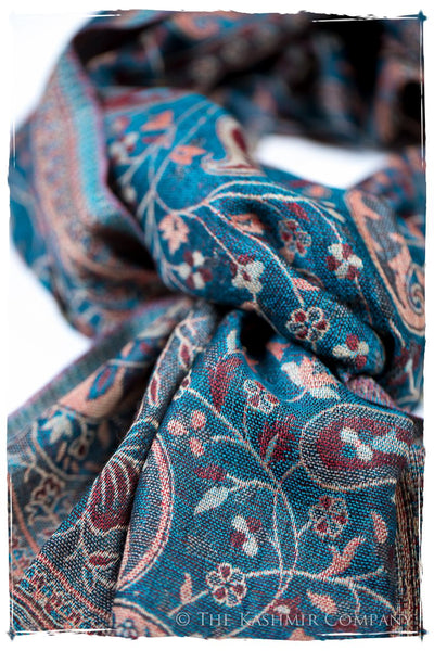 Antonietta Paisley Reversible Kashmir Wool Scarf