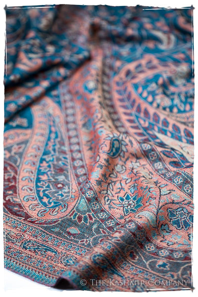 Antonietta Paisley Reversible Kashmir Wool Scarf