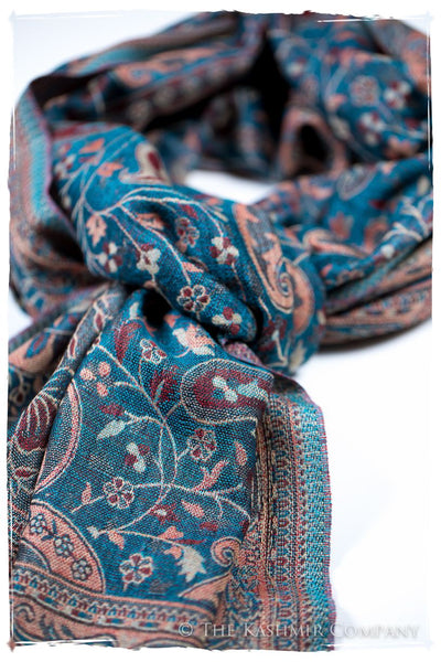 Antonietta Paisley Reversible Kashmir Wool Scarf