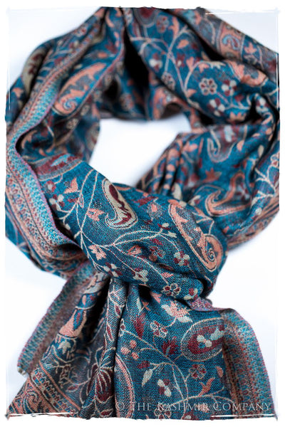 Antonietta Paisley Reversible Kashmir Wool Scarf