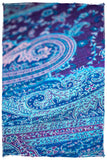 Aurora Paisley Reversible Kashmir Wool Scarf