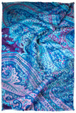 Aurora Paisley Reversible Kashmir Wool Scarf