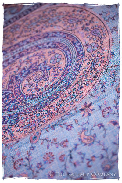 Catiuscia Paisley Reversible Kashmir Wool Scarf