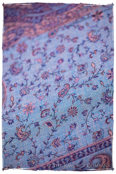 Catiuscia Paisley Reversible Kashmir Wool Scarf