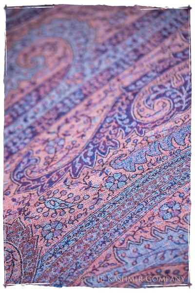 Catiuscia Paisley Reversible Kashmir Wool Scarf