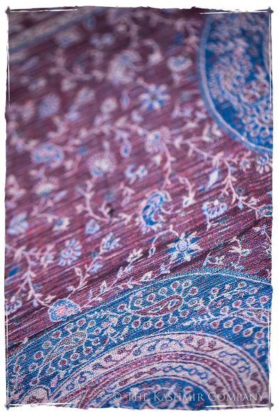 Catiuscia Paisley Reversible Kashmir Wool Scarf