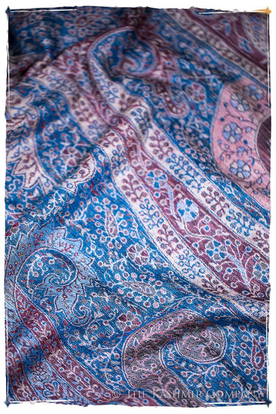 Catiuscia Paisley Reversible Kashmir Wool Scarf