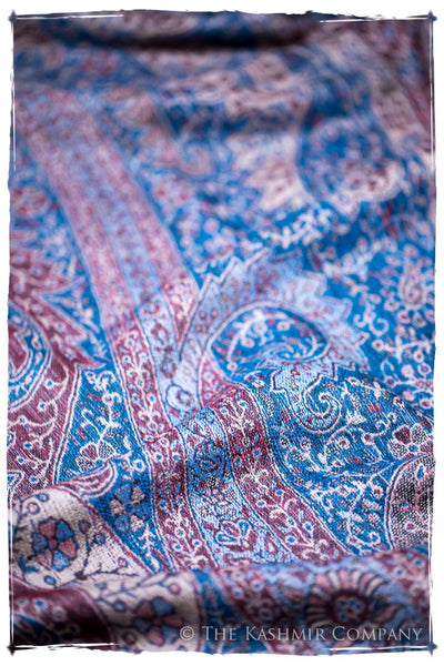 Catiuscia Paisley Reversible Kashmir Wool Scarf