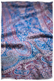 Catiuscia Paisley Reversible Kashmir Wool Scarf
