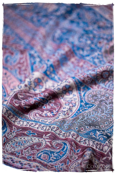 Catiuscia Paisley Reversible Kashmir Wool Scarf