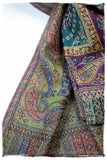 Clelia Paisley Reversible Kashmir Wool Scarf
