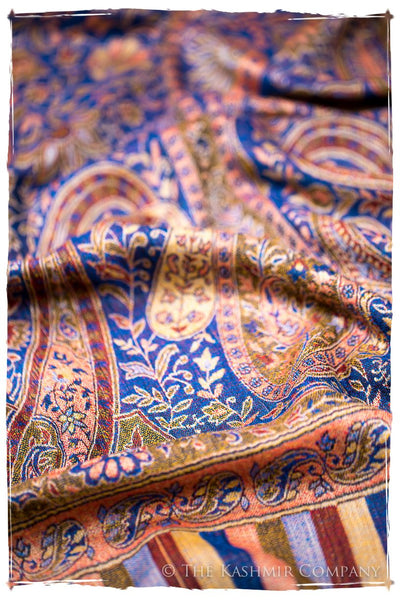 Lucrezia Paisley Reversible Kashmir Wool Scarf