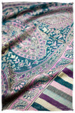 María Antonietta Paisley Reversible Kashmir Wool Scarf