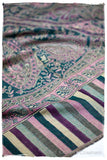 María Antonietta Paisley Reversible Kashmir Wool Scarf
