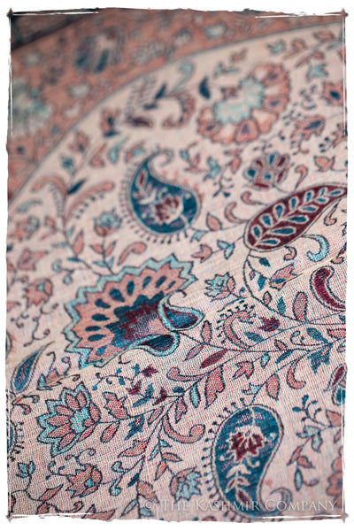 Mariana Paisley Reversible Kashmir Wool Scarf