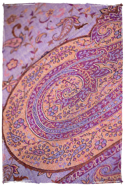 Mariella Paisley Reversible Kashmir Wool Scarf