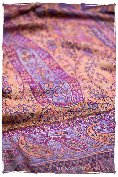 Mariella Paisley Reversible Kashmir Wool Scarf