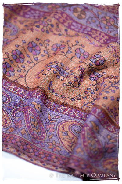 Mariella Paisley Reversible Kashmir Wool Scarf