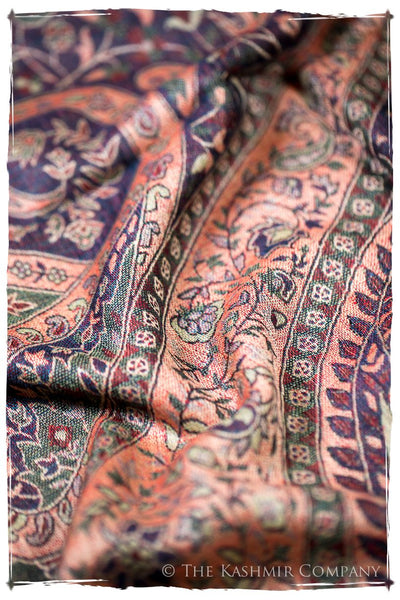 Maura Paisley Reversible Kashmir Wool Scarf