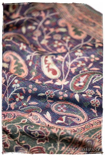 Maura Paisley Reversible Kashmir Wool Scarf