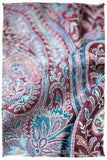 Milena Paisley Reversible Kashmir Wool Scarf
