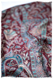 Milena Paisley Reversible Kashmir Wool Scarf