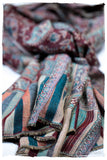 Milena Paisley Reversible Kashmir Wool Scarf