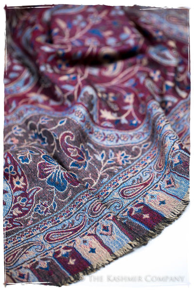 Morena Paisley Reversible Kashmir Wool Scarf