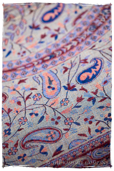 Morena Paisley Reversible Kashmir Wool Scarf